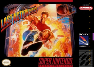 Capa de Last Action Hero (EUA)