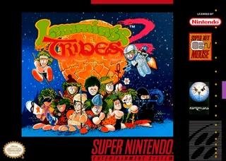 Capa de Lemmings 2 - The Tribes (EUA)
