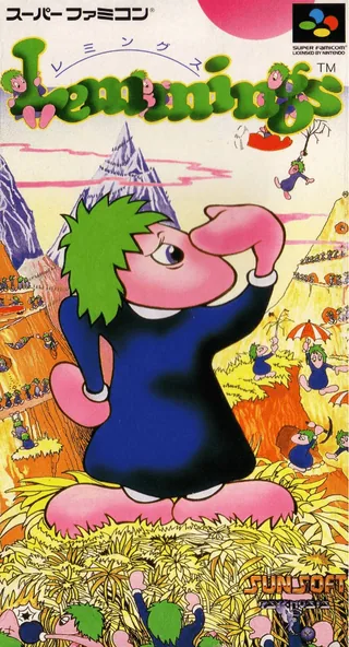 Capa de Lemmings (Japão)