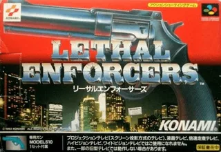 Capa de Lethal Enforcers (Japão)