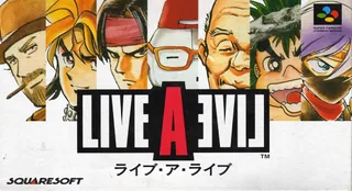 Capa de Live A Live