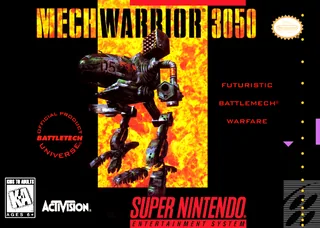 Capa de MechWarrior 3050 (EUA)