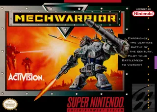 Capa de MechWarrior (EUA)