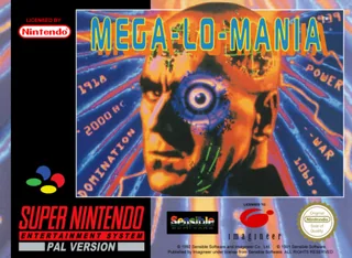 Capa de Mega-lo-Mania (Europa)
