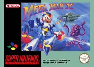 Capa de Mega Man X (Europa)
