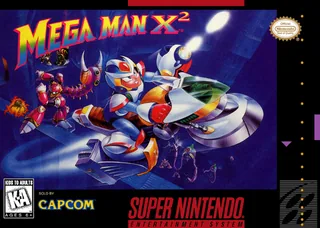 Capa de Mega Man X2 (EUA)