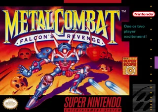 Capa de Metal Combat - Falcon's Revenge (EUA)
