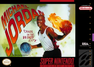 Capa de Michael Jordan - Chaos in the Windy City (EUA)