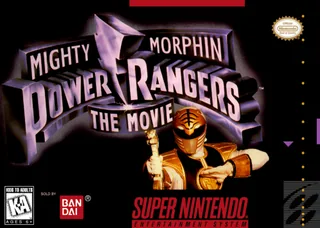 Capa de Mighty Morphin Power Rangers - The Movie (EUA)