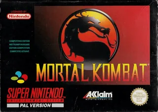 Capa de Mortal Kombat (Europa)