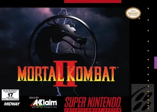 Capa de Mortal Kombat II (EUA)