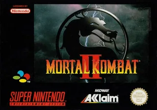 Capa de Mortal Kombat II (Europa)