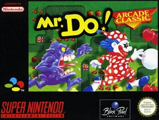 Capa de Mr. Do! (Europa)