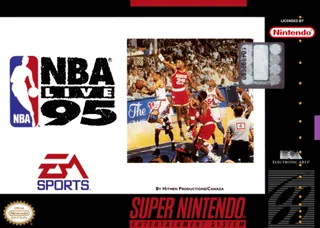 Capa de NBA Live 95 (EUA)