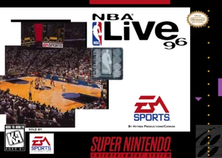 Capa de NBA Live 96 (EUA)