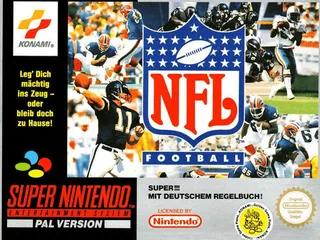 Capa de NFL Football (Europa)