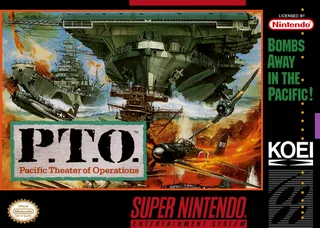 Capa de P.T.O. - Pacific Theater of Operations (EUA)