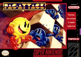 Capa de Pac-Attack (EUA)