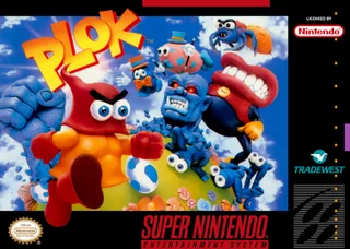 Capa de Plok (EUA)