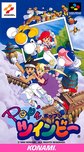 Capa de Pop'n TwinBee (Japão)