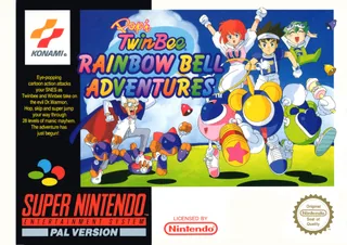 Capa de Pop'n TwinBee - Rainbow Bell Adventures (Europa)