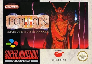 Capa de Populous II - Trials of the Olympian Gods (Europa)