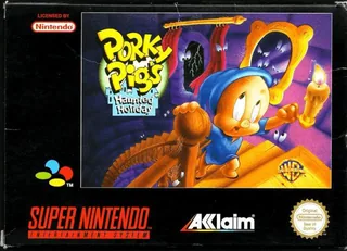 Capa de Porky Pig's Haunted Holiday (Europa)
