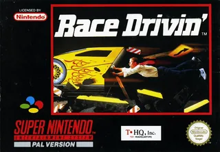 Capa de Race Drivin' (Europa)