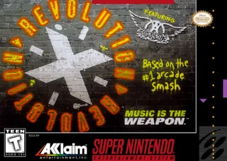 Capa de Revolution X (EUA)