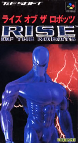 Capa de Rise of the Robots (Japão)