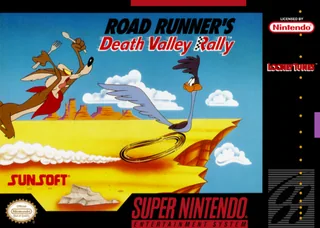 Capa de Road Runner's Death Valley Rally (EUA)
