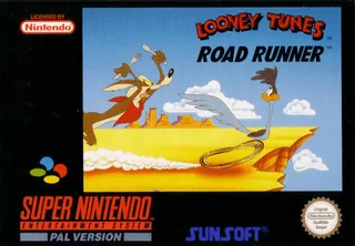 Capa de Road Runner's Death Valley Rally (Europa)