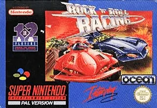 Capa de Rock N' Roll Racing (Europa)
