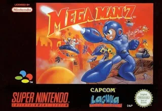 Capa de Rockman 7 - Shukumei no Taiketsu! (Europa)