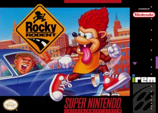 Capa de Rocky Rodent (EUA)