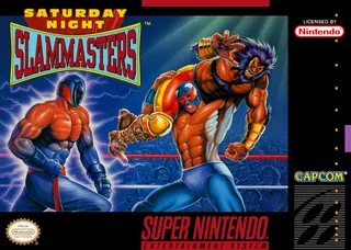 Capa de Saturday Night Slam Masters (EUA)