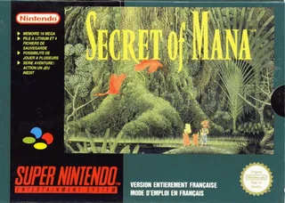 Capa de Secret of Mana (Europa)