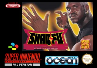 Capa de Shaq-Fu (Europa)