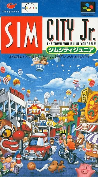 Capa de SimCity Jr.