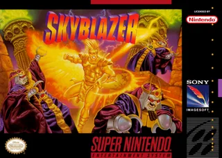 Capa de Skyblazer (EUA)