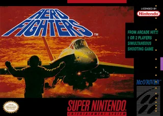 Capa de Sonic Wings (EUA)
