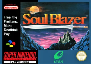 Capa de Soul Blazer (Europa)
