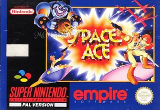 Capa de Space Ace (Europa)