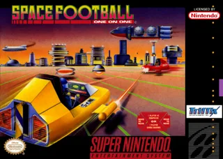Capa de Space Football - One on One (EUA)