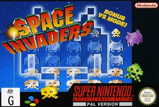 Capa de Space Invaders (Europa)