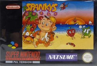 Capa de Spanky's Quest (Europa)