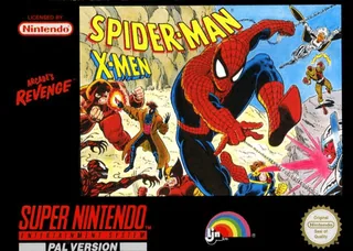 Capa de Spider-Man - X-Men - Arcade's Revenge (Europa)