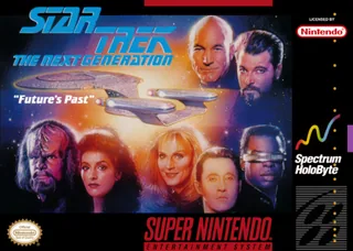 Capa de Star Trek - The Next Generation - Future's Past (Europa)