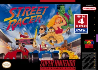 Capa de Street Racer (EUA)
