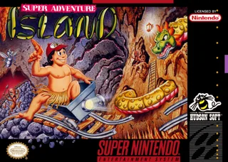 Capa de Super Adventure Island (EUA)